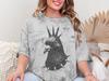 Comfort Colors Punk Pigeon Mohawk Shirt - Alternative Bird Lovers Gift Tee, Urban Birds Fan T, Punk Rock Dove with Spiked Collar T-Shirt