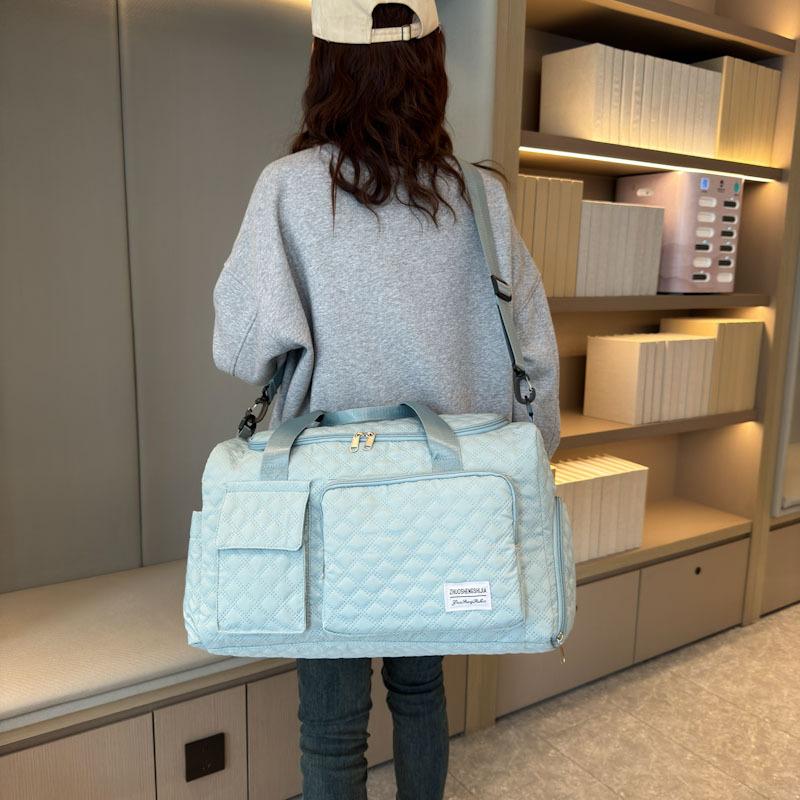 Travel bag Portable large capacity New fashion independent shoe compartment Dry and wet separation Sports swimming Yoga fitness bag