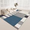 Modern Geometric Art Living Room Carpet Distinctive Abstract Pattern Indoor Rug Fashionable Floor Mat for Living Room Home Decor