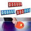 6 Digit Table Scoreboard Sports Scorekeeper Board for Basketball Soccer Indoor Games Badminton