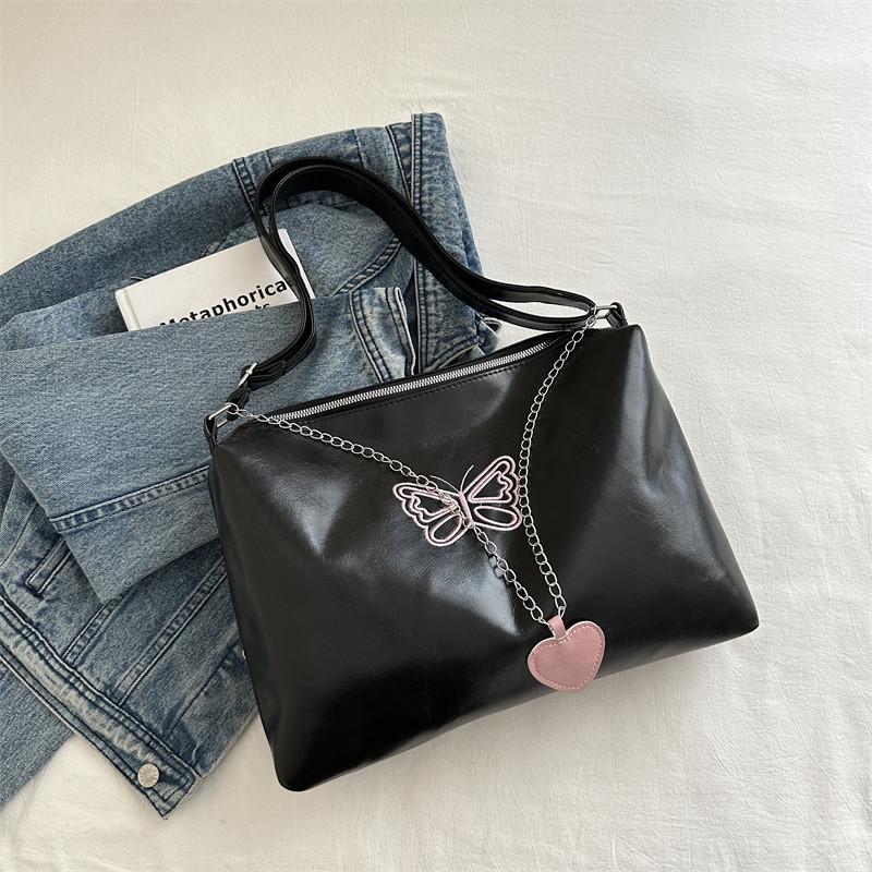 Stylish And Trendy 2024 Pu Tote Handbag Large Capacity Soft Shoulder Bag For Women