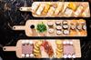 Bamboo Board for Serving Cheese Snacks Sushi Thick Premium 60X15 Qv