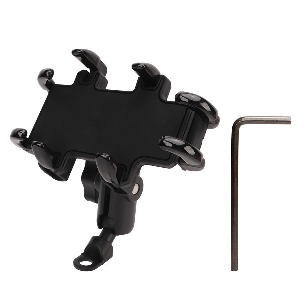 Motorcycle Phone Mount 8 Claw Cell Phone Clamp Holder Bike Phone Clip for Fixing Cycling
