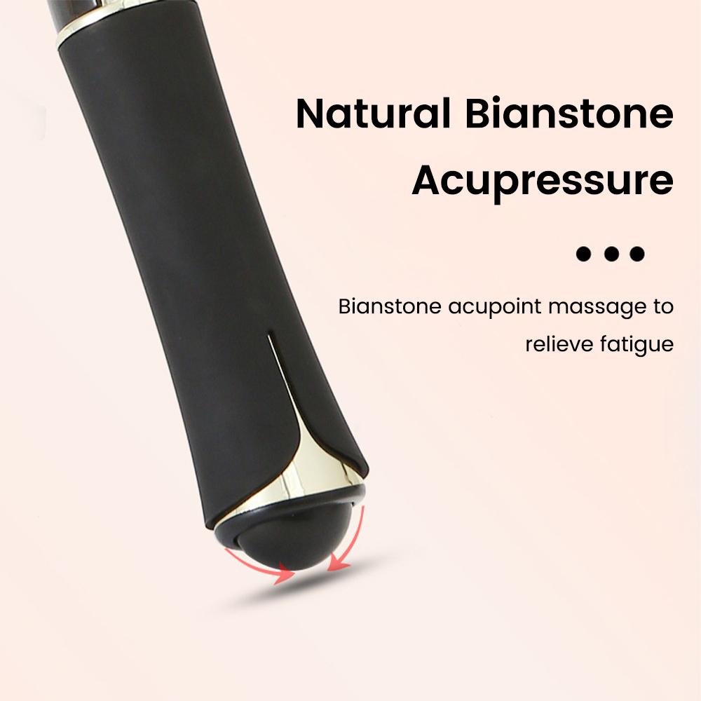 Elektrischer Guasha Massage-Stab Vibration Cellulite-Massagegerät für den Körper Infrarot-Wärmetherapie Rücken Körper-Schaben Akupunktur