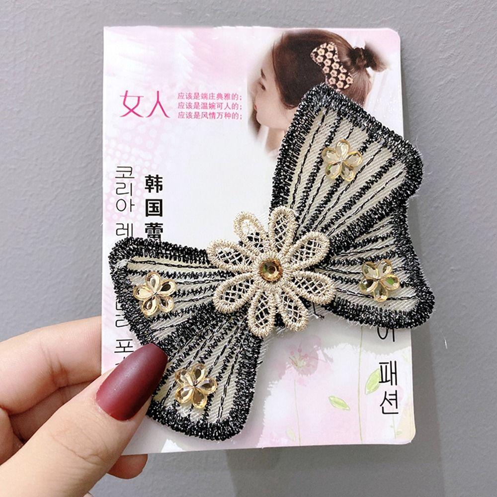 Bow Seamless Magic Paste Butterfly Bangs Paste Fresh   Children
