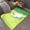 Warm and Healing Cartoon Rabbit Print Carpet for Home Living Room Bedroom Sofa Doormat Decor Large Area Rug Non-slip Floor Mat