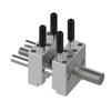 MAZHA T0004 Mini Handheld Metal Vise for Precision Gundam Figure Polishing, Cutting, and Drilling.