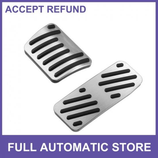 Brake and Accelerator Pedal Covers Set Single  for Jeep Cherokee 14-21