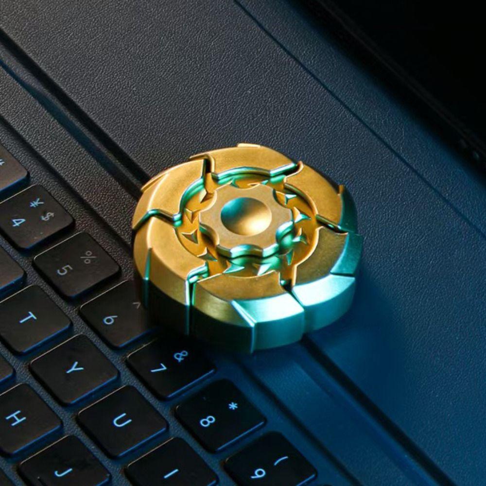 Luminous Luminous Fidget Spinner Rotator Design Gyroscope Toy Creative Spinning Top Kids Gifts