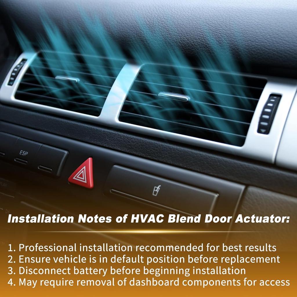HVAC Heater Blend Door Actuator for Nissan Rogue 2014-2019 for Nissan Rogue Sport 2017-2022 Replace 277494BU0A HVAC Air Door Actuator