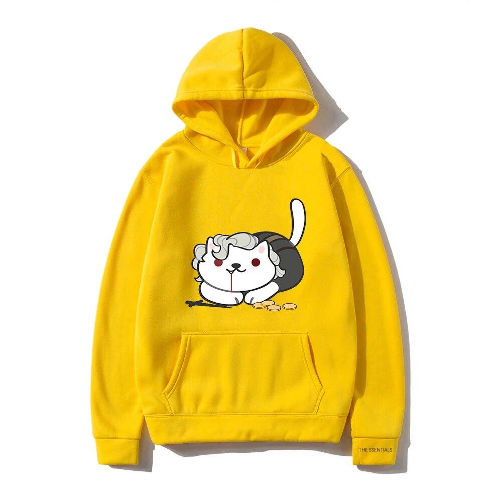 

Аниме Astarion Cute Cat Kawaii Одежда Винтаж Ретро Толстовка Унисекс Harajuku Эстетическая Графическая Толстовка Унисекс Уличная Толстовка 3XL