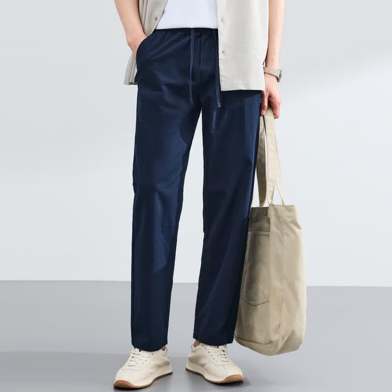 TUCANO Men's Cooling Breathable Straight-Leg Casual Pants