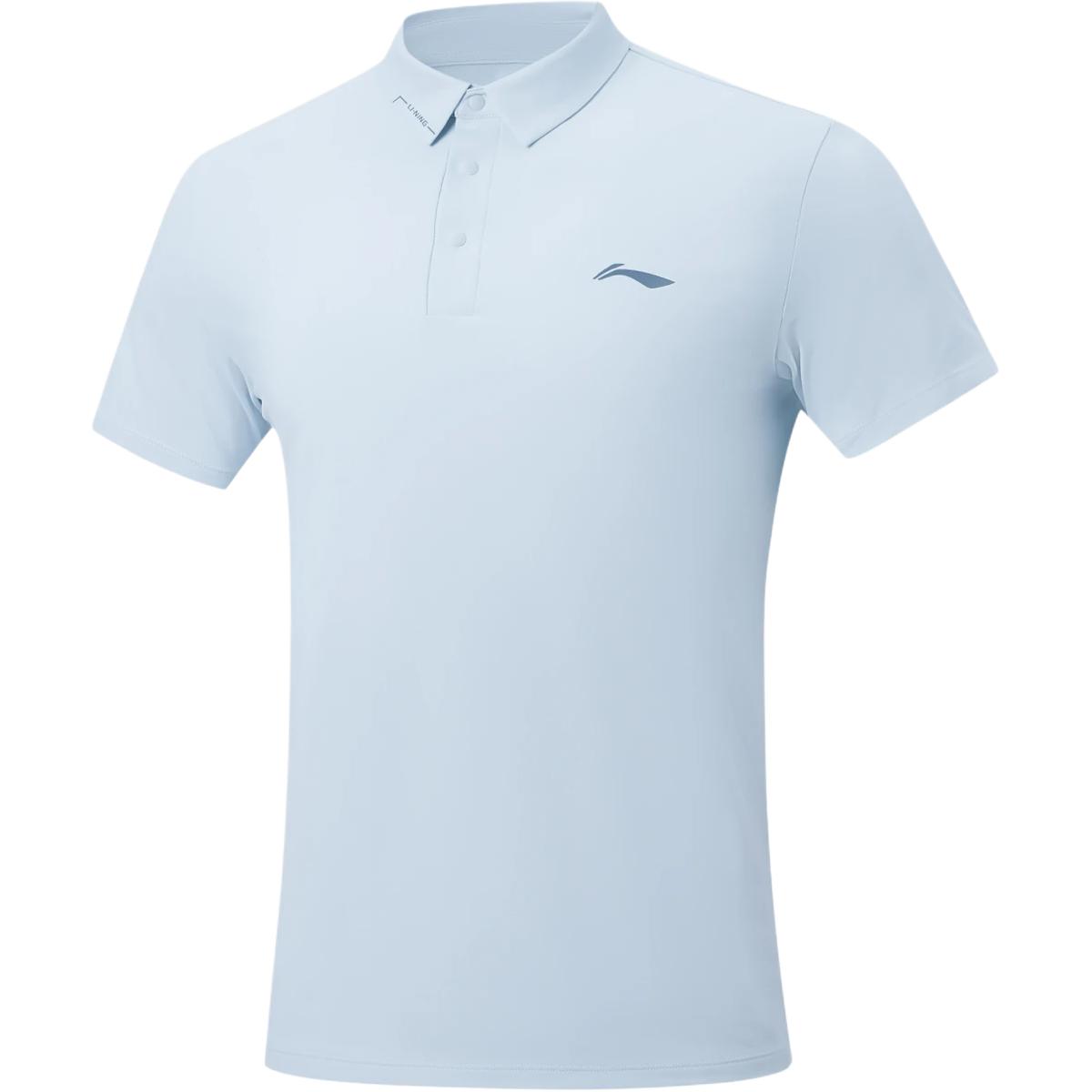 Li-Ning Удобный Пуловер Простая Короткая Рукава Поло Мужские Топы APLW313-5 M