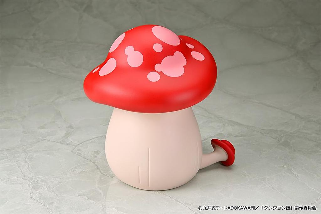 Soft Vinyl Dungeon Meshi Walking Mushroom Soft Vinyl Painted Figure Loop' [Red] Non-scale