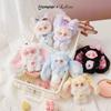 [LILINA] FLORA DREAM Bunny Series Plush Toy  Authentic Blind Box  Approximately 15cm In Size with PVC Face, Fluffy Long Ears, and a Large Bow  Cute