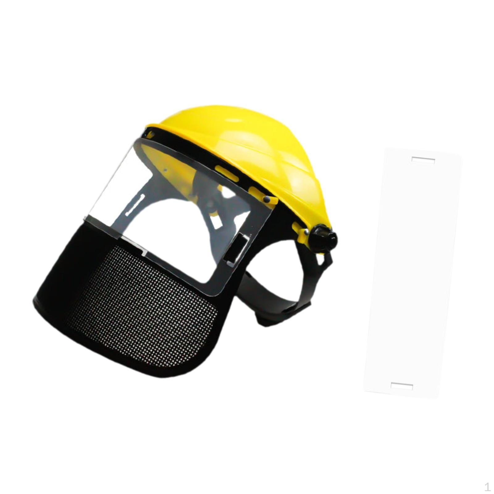 

Прозрачное лицо для максимальной защиты глаз на открытом воздухе жёлтый