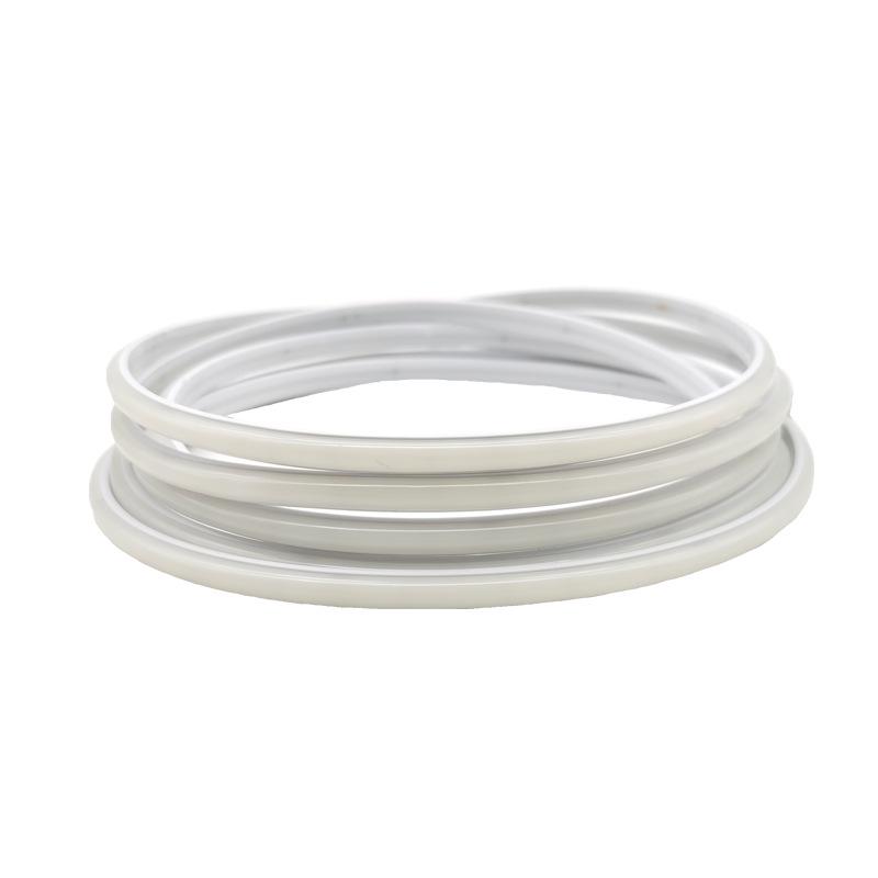 220V LED FCOB Strip - 240 LEDs, High Brightness, Even Illumination, 10cm Cuttable, Self-Adhesive.