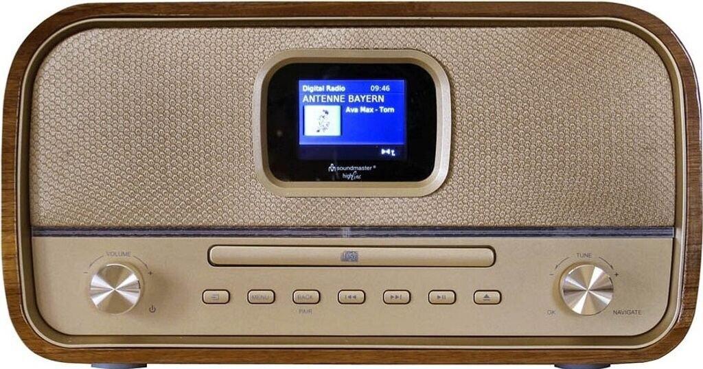 Радио Soundmaster DAB970 коричневый