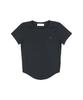 ETRE AU SOMMET Basic U-Neck Short Sleeve (Black)
