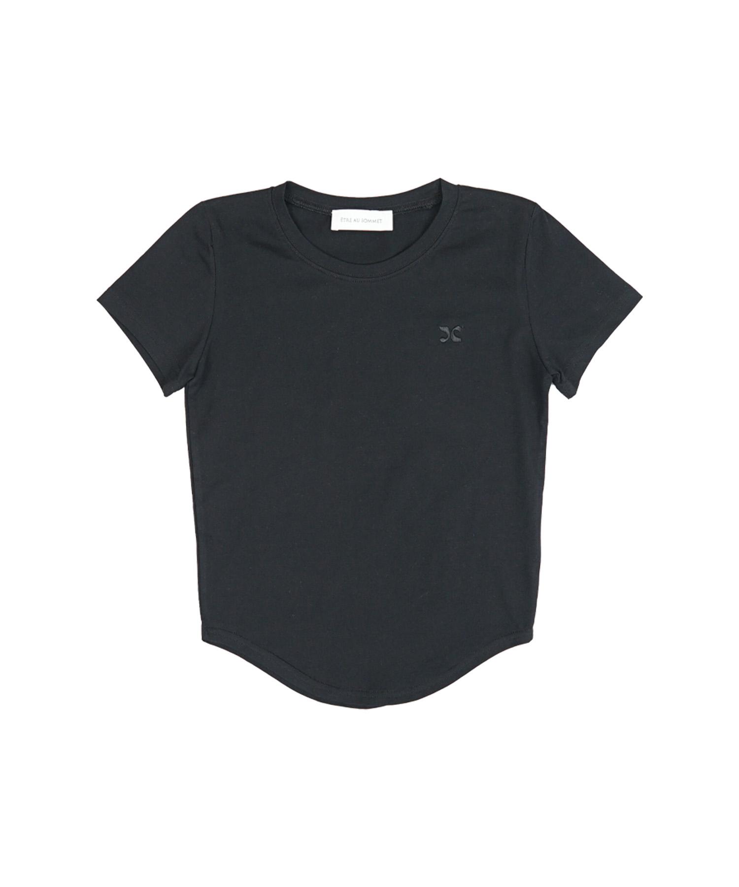 Etosome Basic U-Neck Short Sleeve (Black)