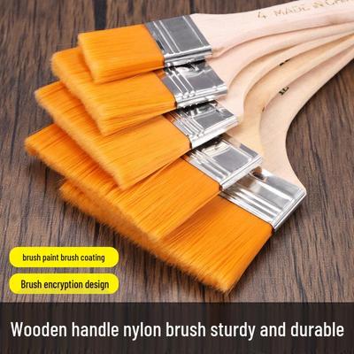 Nylon Soft Bristle Industrial, Barbecue, and Art Paint Brush