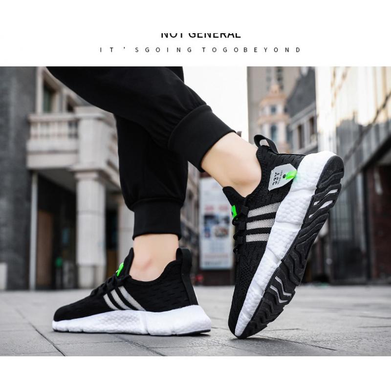 Scarpe Casual Estive Traspiranti Stile Coppia Comode Alta Qualità Tre Strisce Popolari Adesivo Freddo 36-46 Leggere
