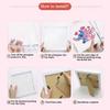 DIY Diamond Painting Kit with Frame,Stitch Full Circle Mosaic 5D DIY Cross Stitch Kit Home Decoration with Frame, Handicraft Hobby Collection