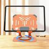 All-Metal 360° Rotating Phone & Tablet Stand, Adjustable Multi-Angle, Desktop Foldable Cooling Holder.