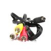 VMC 15FS RCA To 10Pin Port A/V Cable Connect Your Camera To TVorVCR for Clear Video and CrispSound