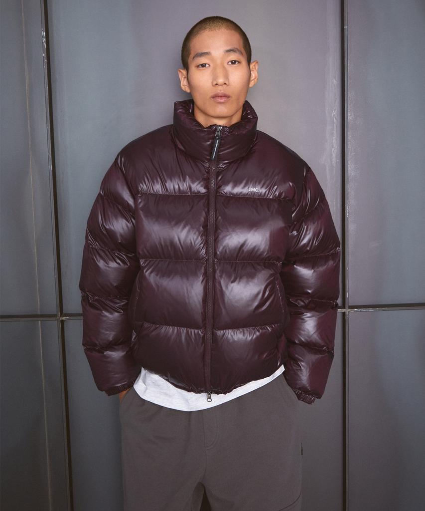 Lmc Og Glossy Puffer Duck Down Parka Black