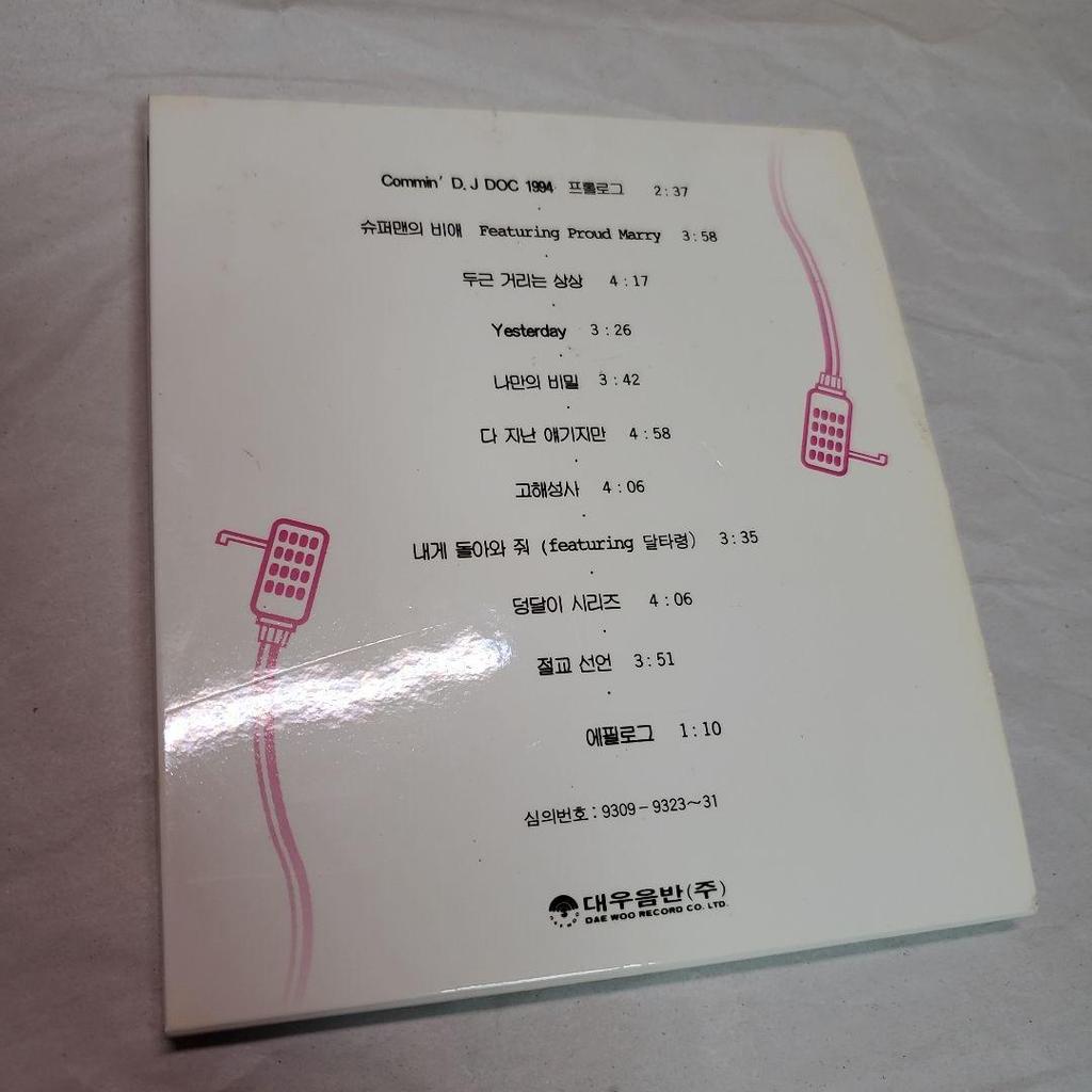 [USED] Kpop CD, DJ DOC - 1st Album KOREA