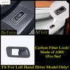 Steering Wheel / Window Lift / Middle Air AC Outlet Vent Cover Trim ABS Accessories For VW Volkswagen Atlas / Teramont