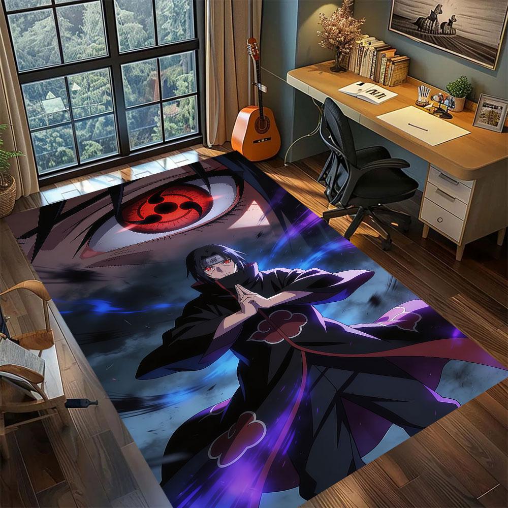 Naruto Anime Character Carpet for Living Room Bedroom Home Decor Cool Movie Mat Play Floor Mat