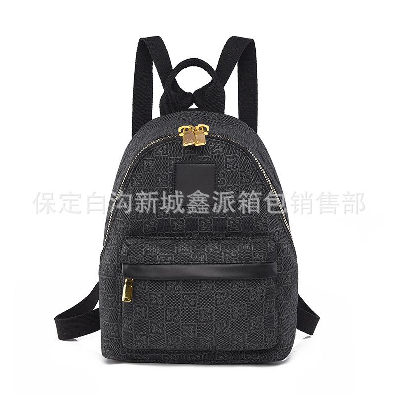 Casual backpack, checkerboard backpack, outdoor sports backpack.