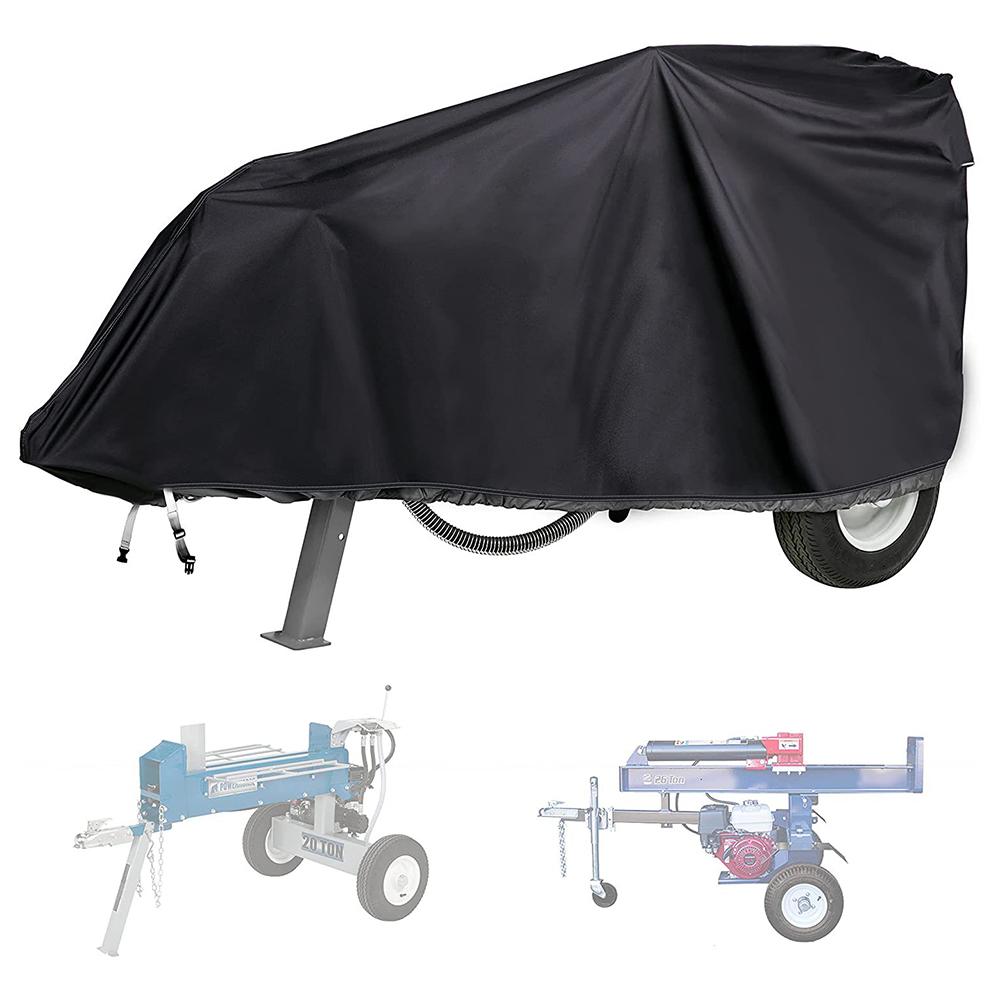 

Outdoor Oxford Cloth Wood Splitter Cover Electric Log Splitter Dust Cover,145x69x79cm Black