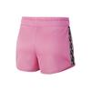 Nike Logo Embroidered Drawstring Sports Straight Leg Shorts Women Shorts Pink CJ6318-610