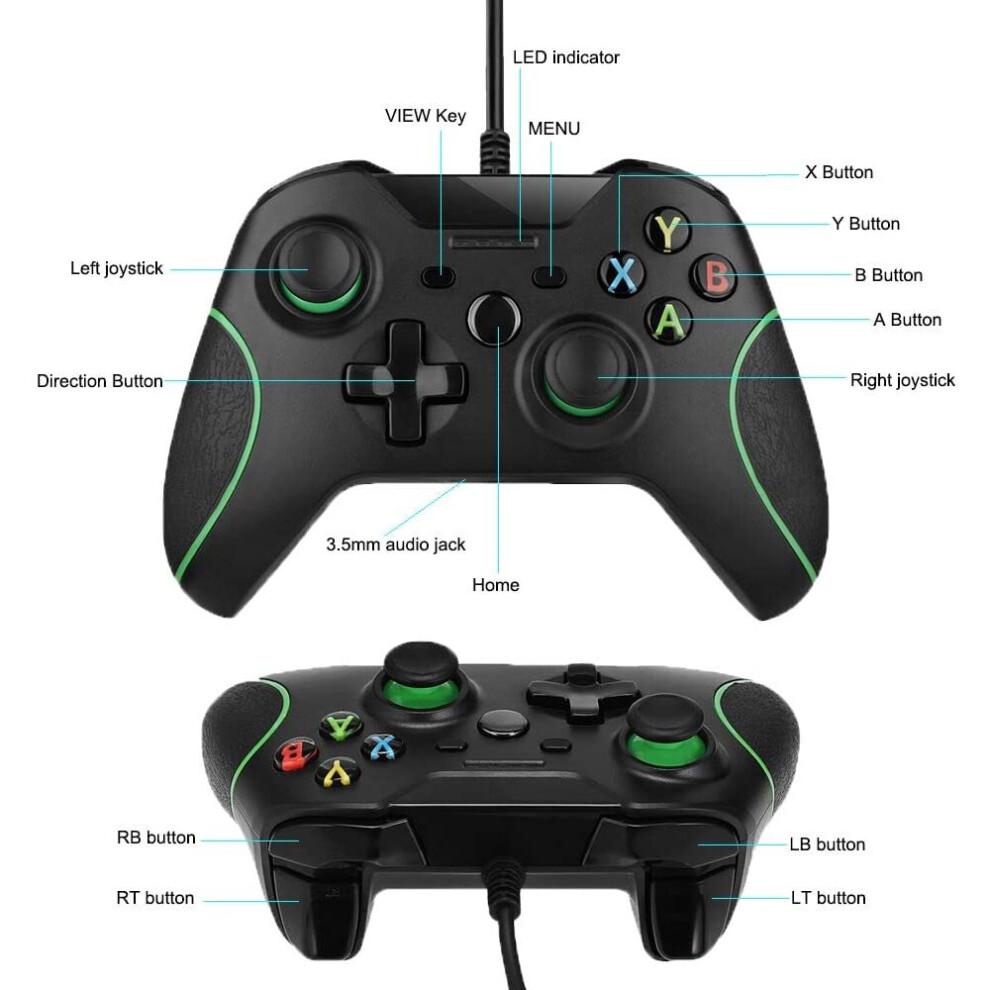 Wired Controller for Xbox One, Wired Xbox one USB Gamepad Controller