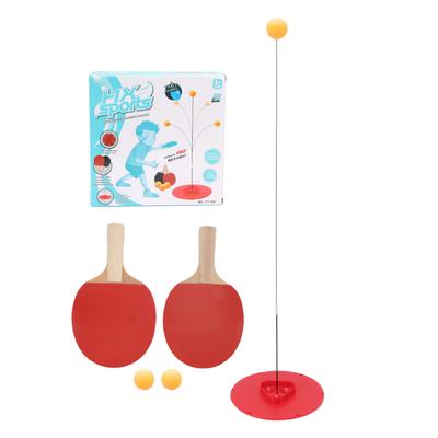Table Tennis Trainer Set Portable Table Tennis Soft Shaft Training Machine for Kids and Adults