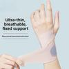 Thin Summer Wrist Support Brace for Women Anti-Sprain Wrist Guard for Tendonitis Sports Wrist Band for Badminton Fitness Workout