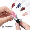 French Cats Eye Magnets Strong Adhesions Power Compact Nail Art Tool For Precise Magnetic Polishing Control Home And Professional Use