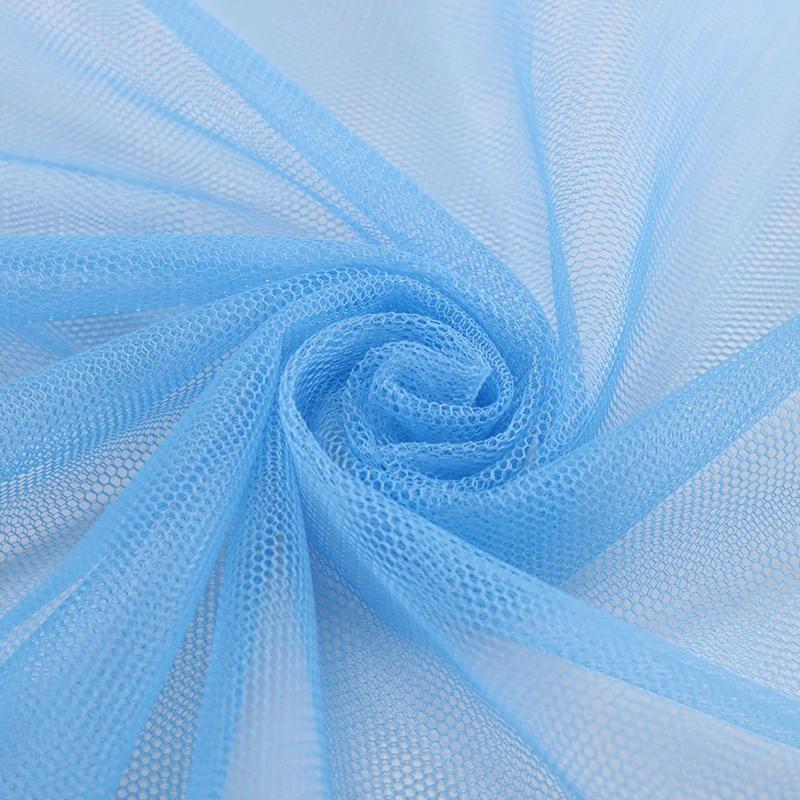 Encrypted Soft Mesh Tulle Fabric For Sewing Wedding Dress Wedding Decorations Curtains Mosquito Nets DIY Sewing Fabrics1m/5m/10m