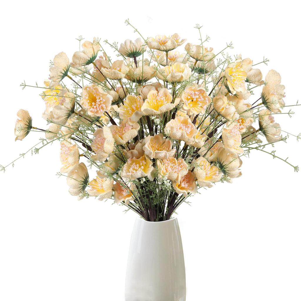 8 Adet Yapay Çiçekler 60cm Yapay Orman Gülü Çiçekleri Köpük Çiçekler Azalea Çiçekleri Ev Masaları Düğün Mutfak Dekoru için Sahte Çiçekler