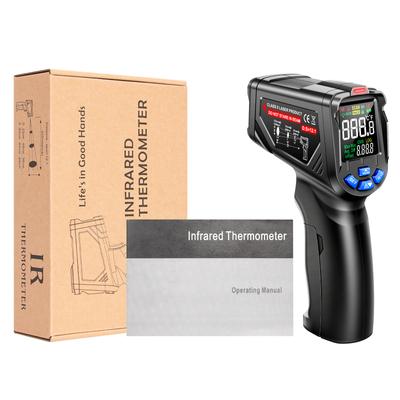 Infrarot-Thermometer, tragbares Wärmetemperaturmessgerät zum Kochen, für Pizzaöfen, Grills und Motoren, nicht für Menschen