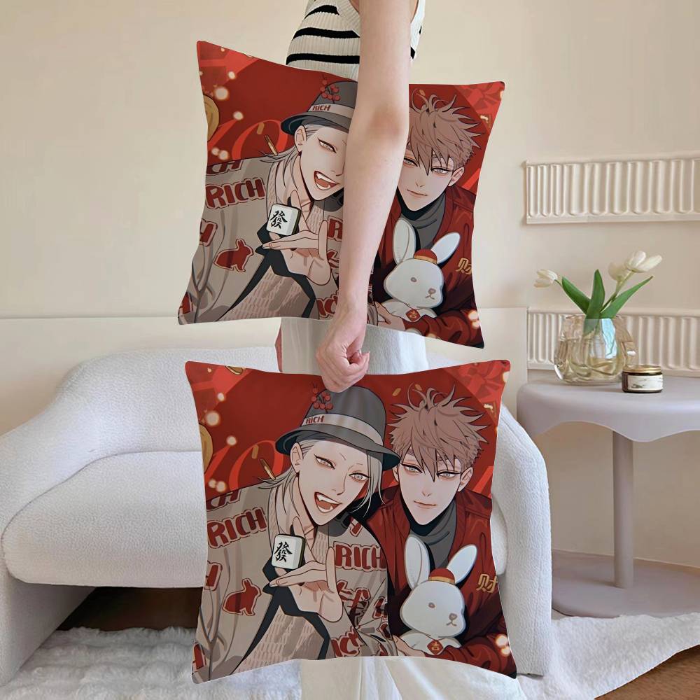 

S-Sabrina CarpenterS Pillow Case Anti-dustmite Pillowcase Invisible zipper silky Sofa cushion cover 12x12Inch