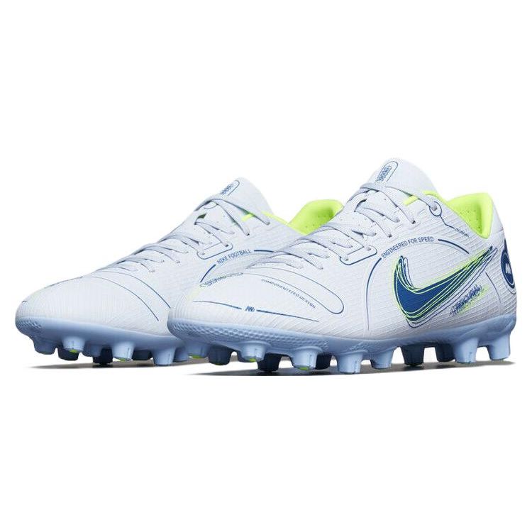Nike Mercurial Vapor 14 Academy Hard Ground HG Soccer Shoes Men Soccer Shoes Gray Blue Green DJ2871-054