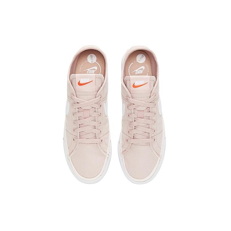 (WMNS) Nike Court Legacy Canvas Skate Shoes Pink/White Women's CZ0294-602