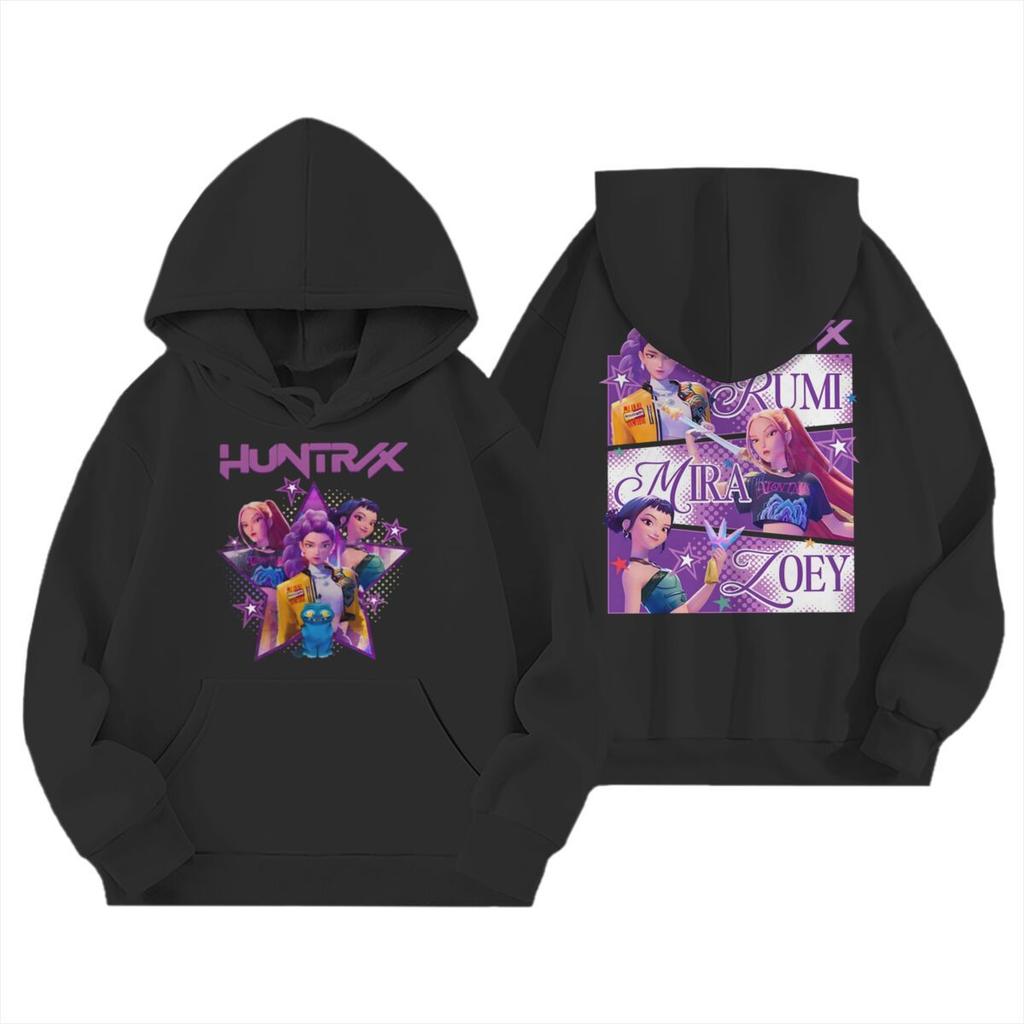 KPop Demon Hunters Kids Hoodies Girls Clothes Children Movie New Sweatshirt Long Sleeve Pullover K-Pop Demon Hunters Casual Tops