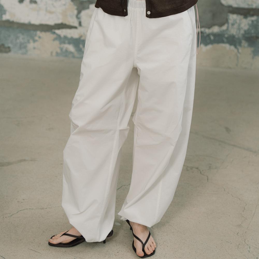 EDENIK String Balloon Pants_White