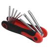 8 In 1 Folding Hexagonal Wrench Set Motorcycle Universal Portable Service Kit Motorbike Repair Tools T-shaped Screwdriver