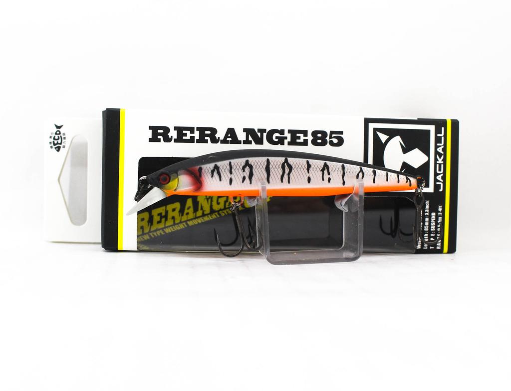 Jackall Rerange 85SP Suspend Lure UV Mat Silver Tiger (0561)